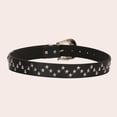 thumbnail image 6 of lanema Girl Metal Star Rivet Waist Belt Western PU Belt for Dress Jeans Adjustable, 6 of 13