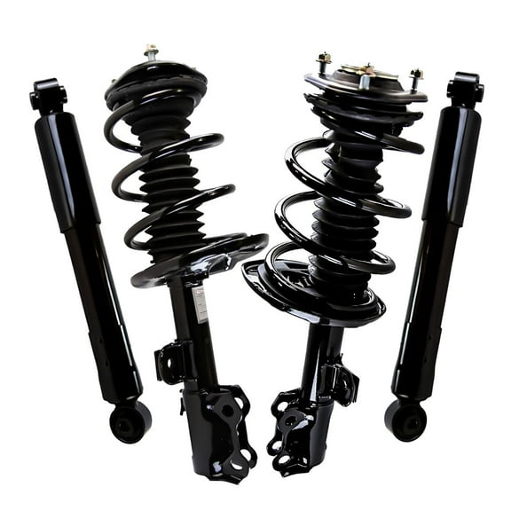 AutoShack Front Complete Strut & Coil Spring   Shock Absorber Replacement for 2006-2012 Toyota RAV4 4-PC Kit