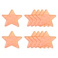 thumbnail image 1 of Uxcell Parche de estrella de lentejuelas para planchar, parches de lentejuelas bordados para reparación de ropa, decoración de mochila y zapatos, naranja 5 en, 1 of 5