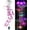 Butterfly, variant on Solar Butterfly Wind Chimes, Gifts for Mom Women, Glowing Top Changing Colors LED Wind Chime for Outside with 4 Iron Tubes, Outdoor Decor Mobile for Garden Yard (Purple)
