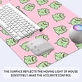 thumbnail image 2 of Cartoon Funny Dinosaur Pattern Mouse Pad,Desk Mat,Game Mat,Makeup Table Mat,Varied Use Mat for Office/Home/Study Girls Women(31.5''''X15.7'''',Pink&Funny Dinosaur), 2 of 6