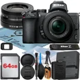 thumbnail image 1 of Nikon Z50 Mirrorless Camera with NIKKOR Z DX 16-50mm VR Zoom Lens + 64GB Memory Card + ZeeTech Accessory Bundle, 1 of 7