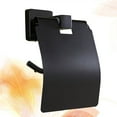 thumbnail image 3 of OUNONA Paper Storage Rack Negro Para De Aluminio Con Soporte De Papel Y Sofisticado, 3 of 8