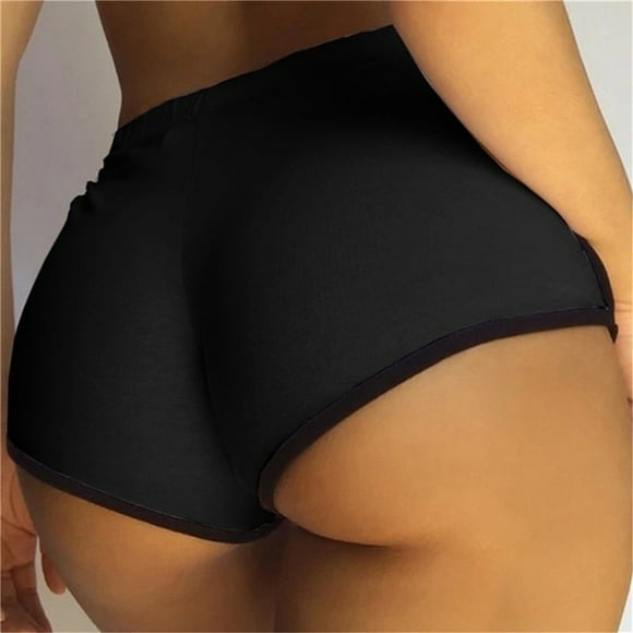 Shorts de Sport pour Femmes Shorts de Yoga Vêtements Push Up à la Taille pour Femmes Leggings Shorts de Cyclisme Fitness Sans Couture Hip Lift