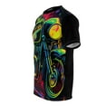 thumbnail image 3 of 1970's Retro Neon Lights Classic Motorcycle: The S-3XL T-Shirt, 3 of 7
