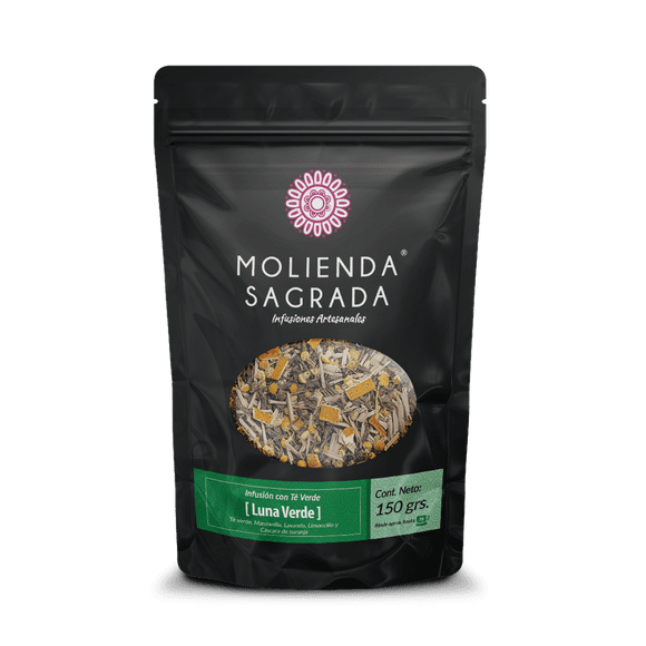 Molienda Sagrada - Té Verde Luna Verde 150 Gr. - 100% Natural