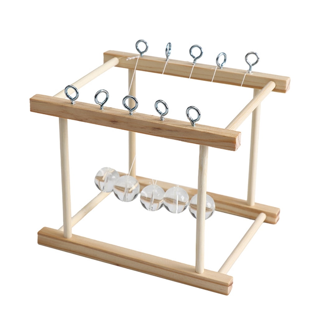 DIY Hands-on Newton's Cradle Ball Educational Science Experiment Lab Supply 