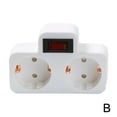thumbnail image 1 of 2/3/4-way EU Socket Multiple Plug Power Strip Triple Plug Adapter Y1S0, 1 of 9