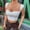White, variant on MSJUHEG Crew Neck Summer Basic Tees Spaghetti Strap Tank Top Linen Tops for Women Workout Tops for Women Casual Tank Tops Soft Tank Tops for Women Tube Top Cropped Tank Tops for Women Orange M