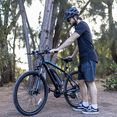 thumbnail image 5 of Hiland Rockshark Electric Bike Electric Mountain Bike Aluminum 26/27.5 inch 350W 20MPH Adults E-Bike Shimano 21 Speed Disc Brake Suspension Fork with 36V 10.4Ah Removable Battery, 5 of 18
