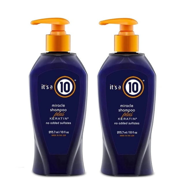 It's a 10 Miracle Shampoo plus Keratin, 10oz  (pack of 2)