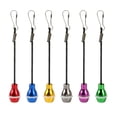 thumbnail image 5 of Cordón elástico de pesca multicolor cuerda de seguridad de pesca retráctil en espiral, rojo Feliz Sencillez, 5 of 5