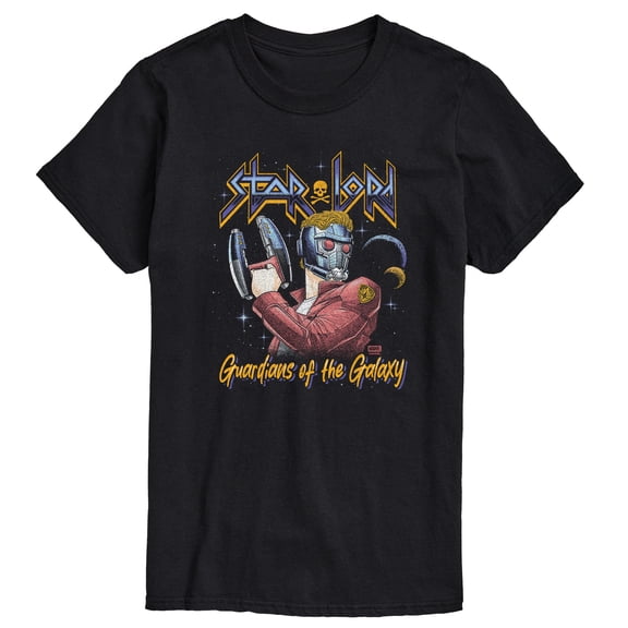 Guardians of the Galaxy - Star Lord Metal - Men's Short Sleeve Graphic T-Shirt