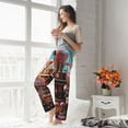 thumbnail image 5 of Salouo fairy-tale-world-with-delicious-candy Print Women's Pajama Pants Casual Loose Sweatpants PJs Flowy Pants Drawstring Palazzo for Women Wide Leg Pants Lounge Pajama -Medium, 5 of 8