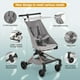 thumbnail image 5 of ChaoLink Cochecito ligero para bebé de menos de 10 libras, cochecito para viajes en avión con bolsa de transporte, plegado con una mano, toldo ajustable, ruedas 360°, 5 of 8
