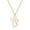 Rose Gold, variant on Fiaya Women Small Angel Pendant Necklace, 1Pc Trendy Guardian Angel Necklace Accessories, Simple Dainty Jewelry Gift for Women Friend Party (Rose Gold)