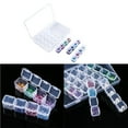 thumbnail image 4 of Billuyoard Caja de bordado de diamantes caja de almacenamiento ajustable organizador DIY artesanía pintura accesorios de diamantes herramientas Almacenamiento y organización del hogar, 4 of 6