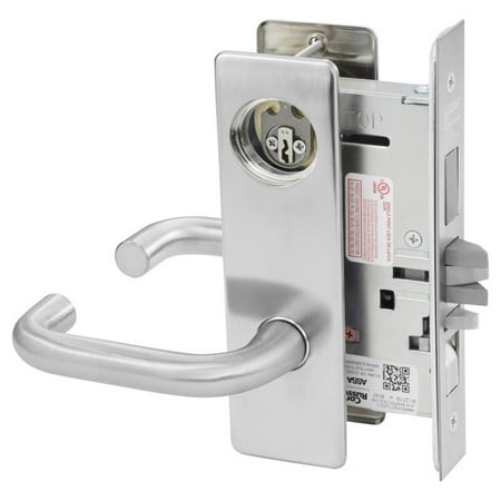 Corbin Russwin ML2067 LWM 626 LC Apartment or Dormitory Mortise Lock LW Lever M Escutcheon Satin Chrome