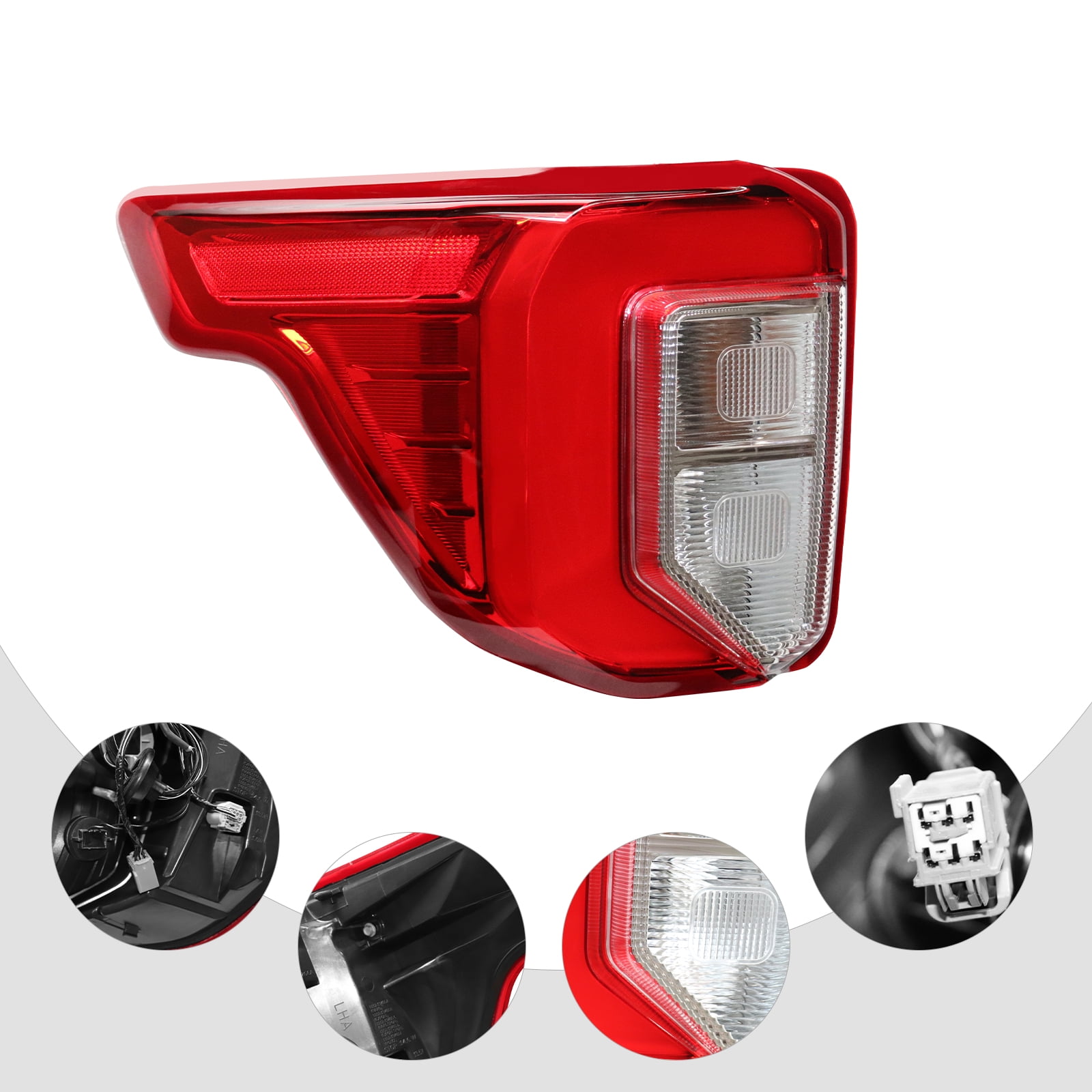 Driver Left Tail Light Lamp Assembly Direct Replacement For 2020 2021 2022 Ford Explorer LB5Z13405F