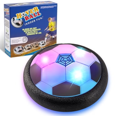 Lictin Hover Soccer Ball Toy for Kids, Air Power Football with LED Lights for Indoor/Outdoor Play, Floating Soccer Toys Gift for Boys Girls Ages 3-12