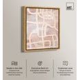 thumbnail image 2 of Blob And Curve Modern Earth Tone Abstracts Canvas Wall Art by Art Remedy, Gold Floater Frame, 36"x45", 2 of 7