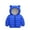 07Blue, variant on Hicidod Toddler Winter Coats Cute Bear Ears Hooded Zipper Infant Down Jacket Light Puffy Solid Color Warm Puffer Coat