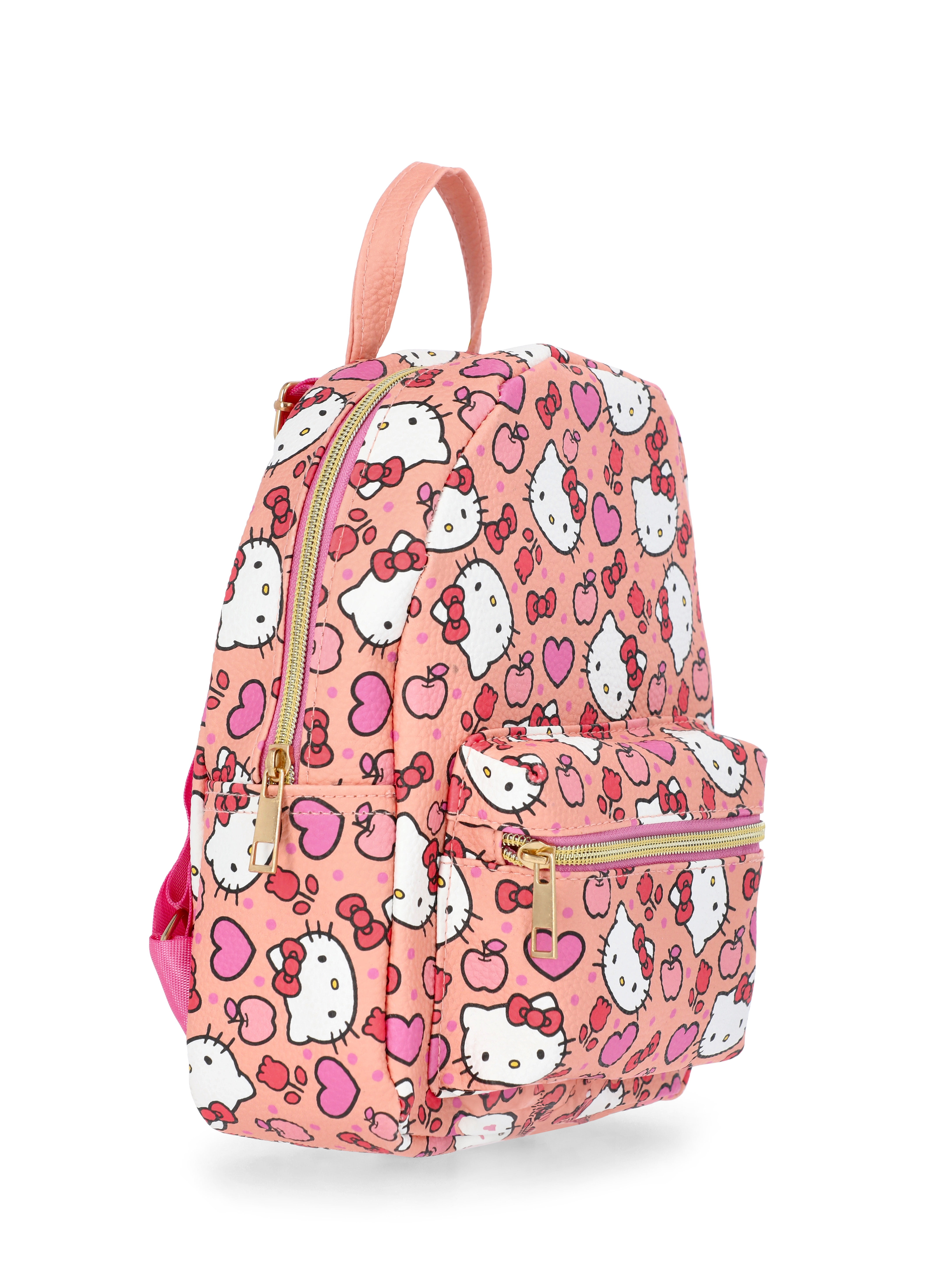 Sanrio Hello Kitty Girls Faux Leather Mini Backpack