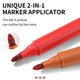 thumbnail image 5 of 4 Colors Lip Tint Cosmetic Professional Wood Lipliner Waterproof Lady Charming LipLiner Soft Pencil Contour Makeup Lipstick Tool, 5 of 5