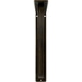 thumbnail image 3 of Ekena Millwork 2"W x 10"D x 12"H Tristan Wrought Iron Bracket, (Triple center brace), Antiqued Brass, 3 of 8