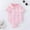 Pink, variant on Girl Outfits Cute Letter Printed Short Sleeve Body Suit Baby Sleeper for Boys 3-6 Months