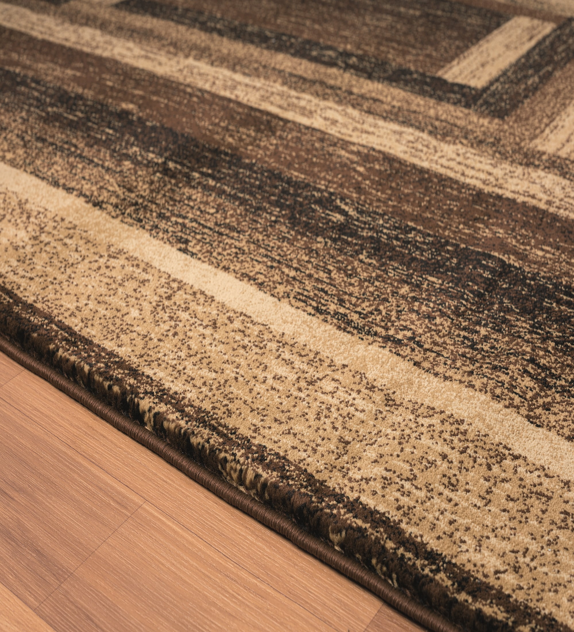 United Weavers Plateau Meadows Transitional Border Area Rug, Brown, 5'3" x 7'2"