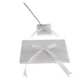 thumbnail image 4 of Vintage Style Wedding Guest Book And White Satin Wedding Set, 4 of 8