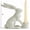 B, variant on Resin Easter Rabbit Candle Holder, Festive Tabletop Decor and Candle Stand for Seasonal Centerpieces, Spring Holiday Ambiance Creator for Mantel, Shelf, and Easter Celebration Display