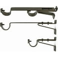thumbnail image 2 of Urbanest Adjustable Double Rod Bracket, Up to 1 1/8", Antique Gold, Set of 2, 2 of 8