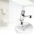 thumbnail image 4 of Robinet à Débit de Temps - Robinet de Lavabo/évier de Salle de Bain Publique Chrome à Fermeture Automatique pour Cuisine_Perfect Gift, 4 of 4