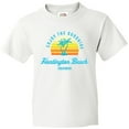 thumbnail image 3 of Inktastic Summer Enjoy the Sunshine Huntington Beach California Blue Youth T-Shirt, 3 of 5
