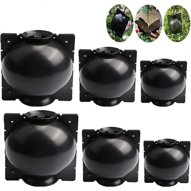 6Pcs Assisted Cutting Rooting Plant Rooting Device, Reusable Root Growing Box Plant High Pressure Propagation Ball,Plant Propagation Air-Layering Pod,