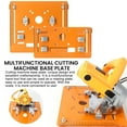 Misterolina Electricity Circular Saw Position Trimmer Guide Cutting