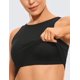thumbnail image 5 of Top Deportivo CRZ YOGA Butterluxe Cuello Alto con Relleno Negro XL, 5 of 5