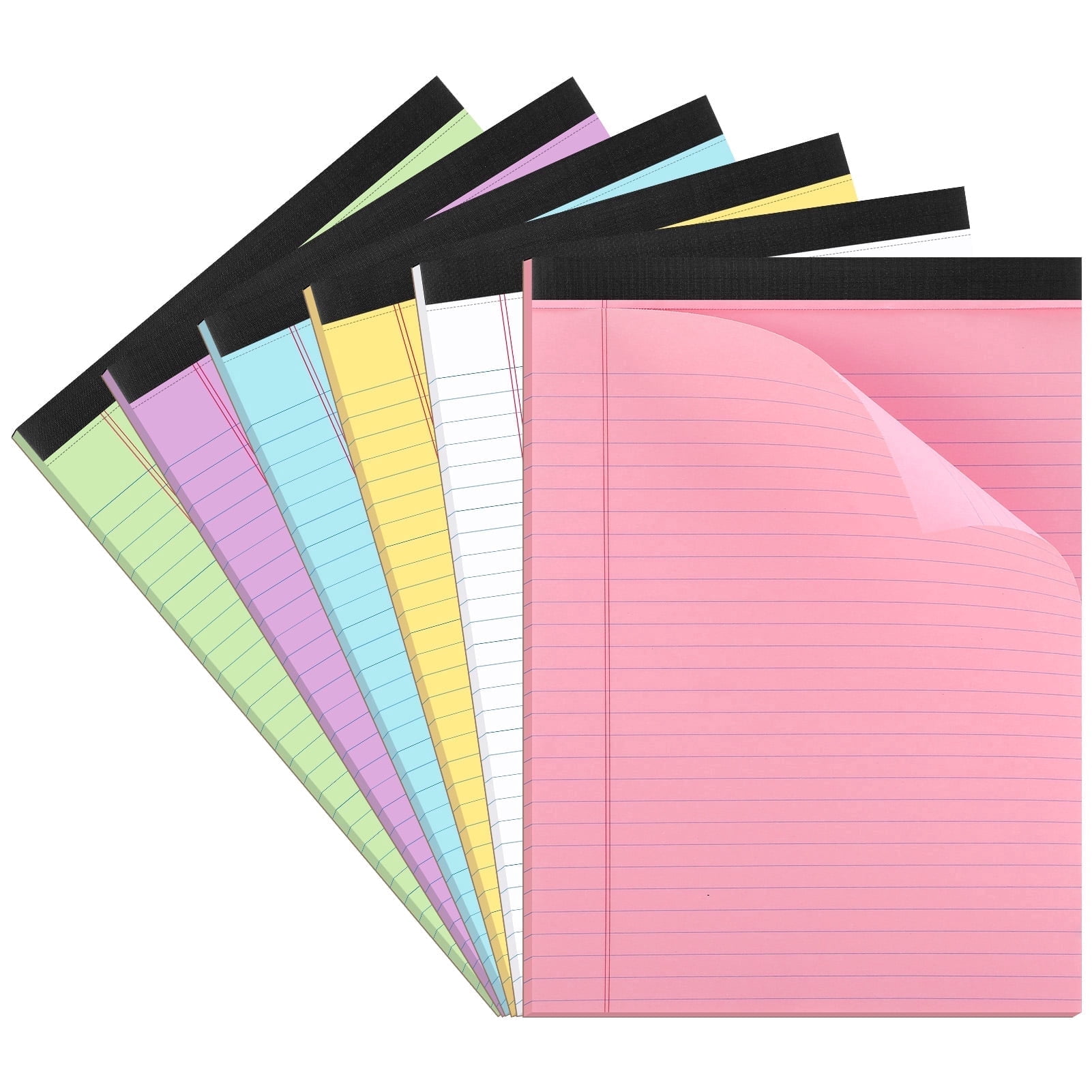 Sixwipe Colored Legal Pads, 6-Pack photo 1