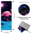 thumbnail image 4 of Flamingo Gym Yoga Mat Towel with Storage Bag, 72.8"x26.8" - Pilates, Fitness, Yoga Blankets - Suitable for Yoga, Pilates, Fitness, etc., 4 of 6