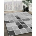 thumbnail image 3 of Ahgly Company Machine Washable Indoor Rectangle Transitional Gray Area Rugs, 2' x 4', 3 of 7