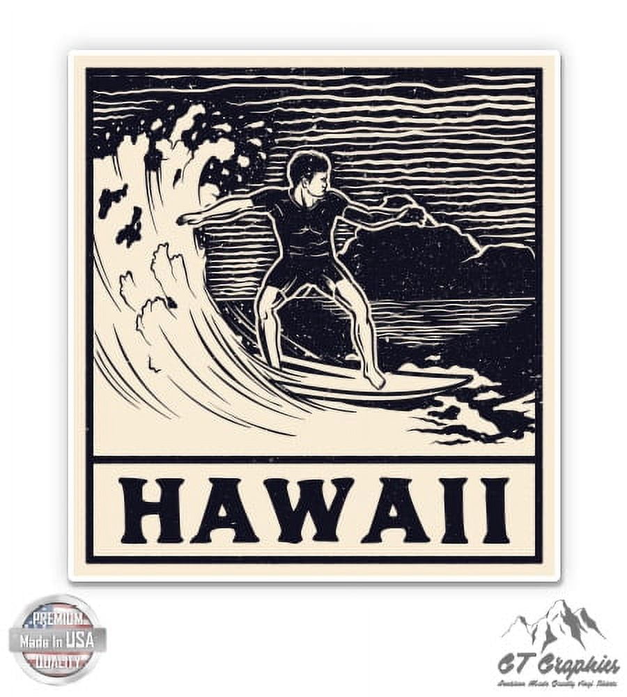 Windsurfing Vinyl Sticker – 5 Inch Decal, Waterproof, For Car Laptop Toolbox Decor