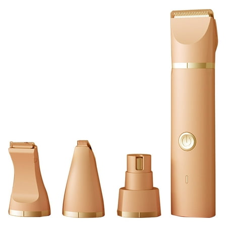 4 In 1 Dog Grooming Clippers USB Charging Pet Hair Trimmer Low Noise for Trimming Dog s Hair on Paws Eyes Ears Toe Seam