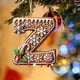 thumbnail image 4 of Uuiauoio 26 Gingerbread Alphabet Ornaments, Letters Christmas Ornament, 26 Initial Candy Cane Letter Pendant with Berries Pattern, Xmas Hanging Alphabet Letters for Christmas Tree Craft(Z), 4 of 5
