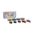 thumbnail image 1 of RMS MagneBuild 36 Piece Magnetic Tiles Travel Case Set Building Blocks – Bunny Themed (Includes Glitter Tiles), 1 of 4