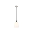 thumbnail image 3 of 516-1S-PN-G558-6CL Innovations Lighting Bella - 1 Light Stem Hung Mini Pendant In Industrial Style-9.5 Inches Tall and 5.5 Inches Wide-Polished Nickel, 3 of 7
