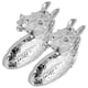 thumbnail image 1 of Pomo de tirador de armario Tiradores de tiradores modernos y elegantes Tirador de puerta Gabinete de oficina decorativo para armario de cocina 3999 Silver Horse Khall Tendencias, 1 of 6
