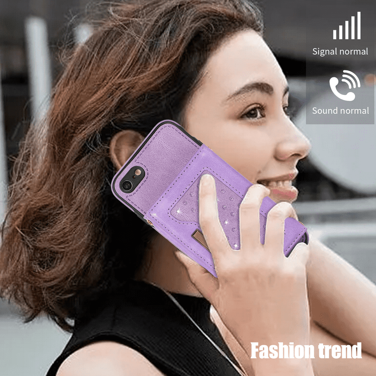 Mantto Crossbody Wallet Women Case for iPhone Plus, iPhone