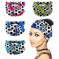 thumbnail image 2 of Widened 15CM football elastic ultra-wide hit end headband sports wash face absorb sweat, 2 of 3